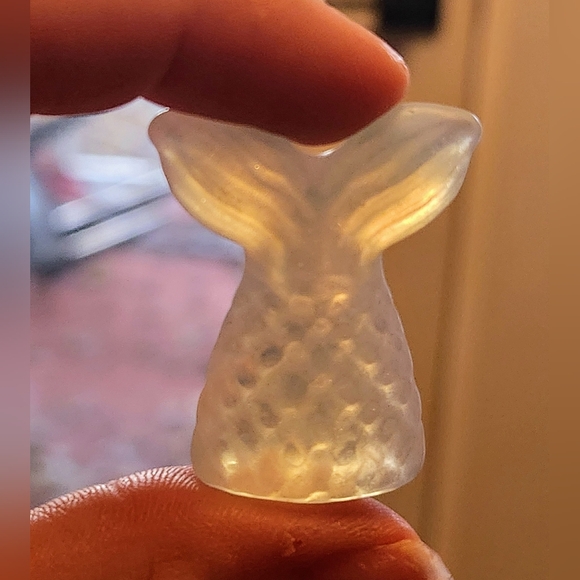 Opalite Mermaid Tail Crystal Carving - Picture 4 of 4